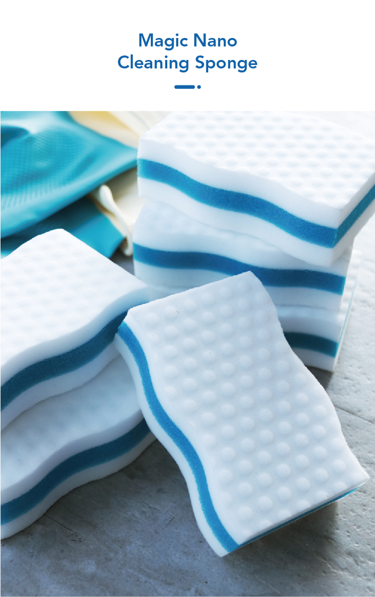 CT Magic Nano Sponge - Cleanic Cleaning Equipment